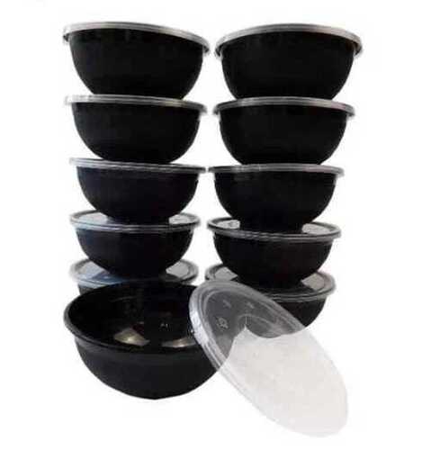 Black Color And Eco Friendly Plastic Bowl