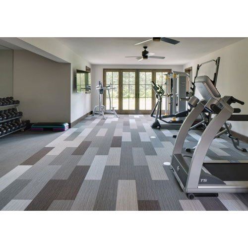 Multi Color 10-25 Mm Thickness Gym Floor Carpet