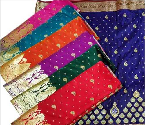 Handloom Silk Sarees Width 1.5 mtr Occasion