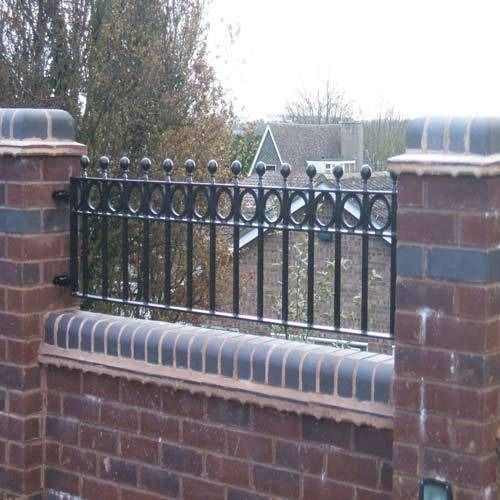 Mild Steel Compound Wall Railing