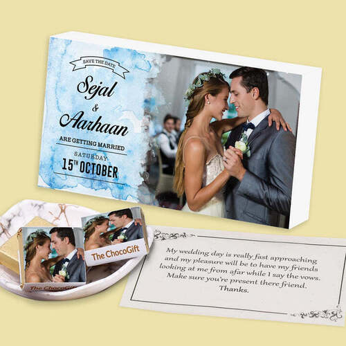 Personalised Wedding Invitation Gift