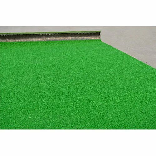 Plain Green Tent Matting Carpet