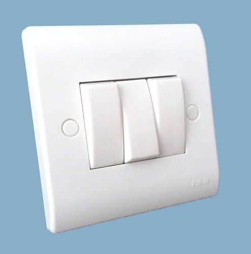 White Electrical Pvc Switch Boards