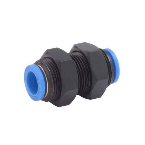 WP2500606 Janatics One Touch Fittings Bulk Head Union Dia6 Standard