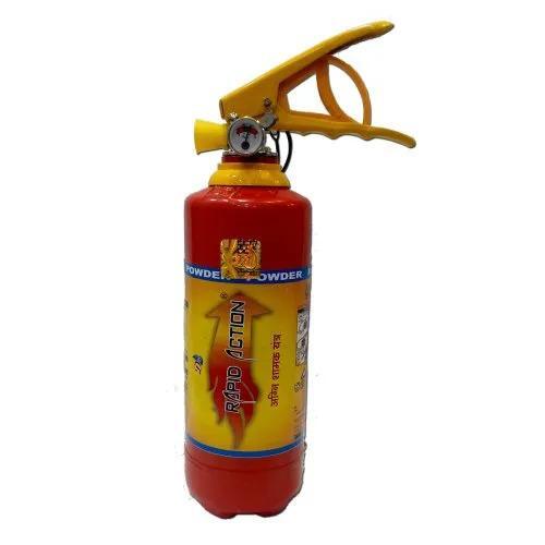 Mild Steel Portable Fire Extinguisher - High Pressure, Non Breakable, Cylindrical Design | Super Performance, Waterproof, Red Finish