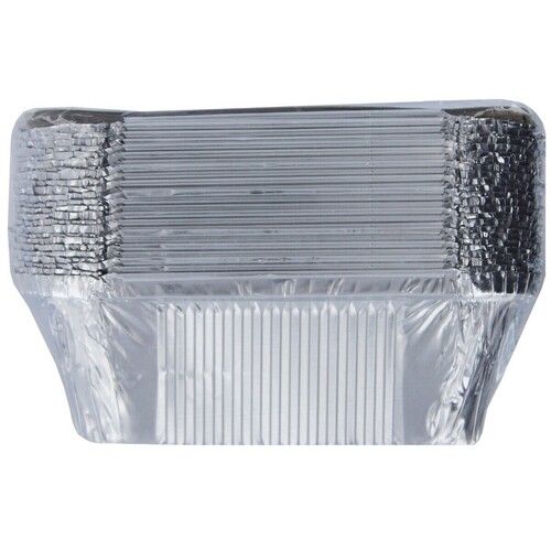 Silver Foil Container For Food Packaging