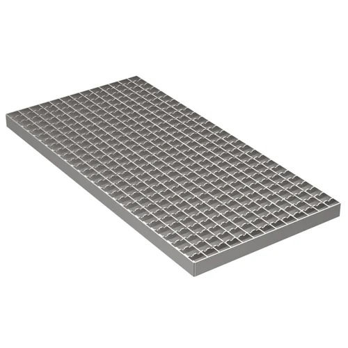 10x6 Feet Heavy-Duty Polished Finish Corrosion Resistant Rectangular Aluminum Grating