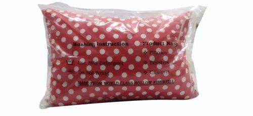 Light Weighted Rectangular Soft and Breathable Cotton Printed Sleeping Head Pillow