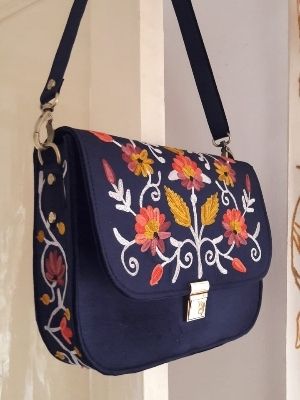 Eco Friendly Cotton Embroidered Bag