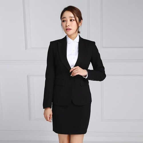 Women Blazer - Polyester, Full Sleeves, All Sizes Available | Plain Pattern, Formal Dress Type, Dry Clean Only, No Fade