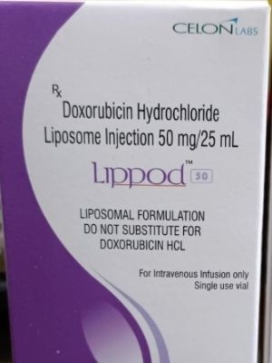 Doxorubicin Hydrochloride Liposome Injection 50mg/25ml