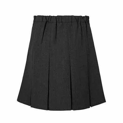 Plain Pattern Polyester Material Girls Pure Cotton Skirt