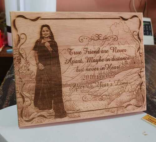 Square Wooden Photo Frame