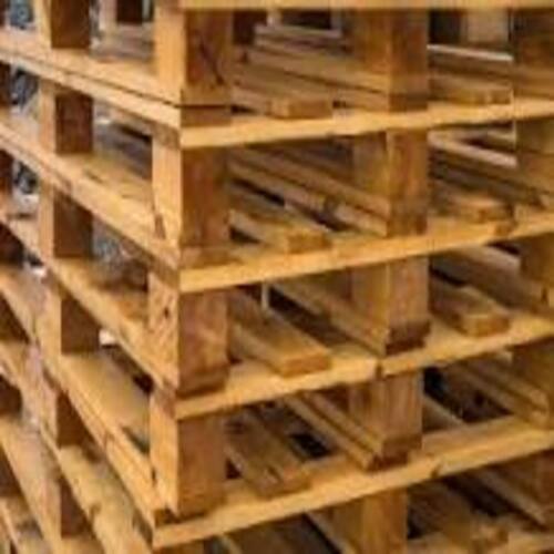 Four Way Brown Color Wooden Pallets