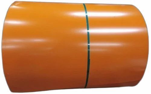 Orange Galvanized Plain Color Coated Steel Coil 