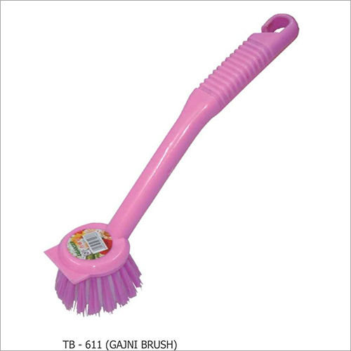 Manually Operated Portable Light Weighted Bristles Toilet Cleaning Brush with Plastic Handle