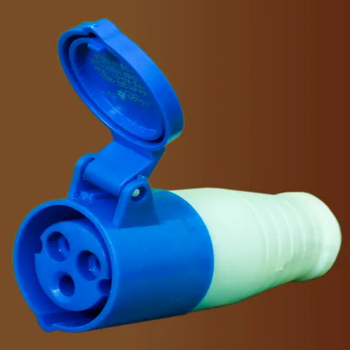 5 Pin Industrial Straight Socket