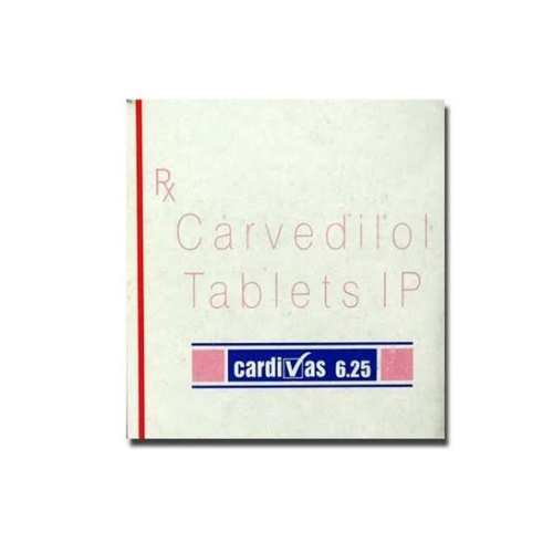 Cardivas Tablet (Carvedilol) - Cas No: 72956-09-3