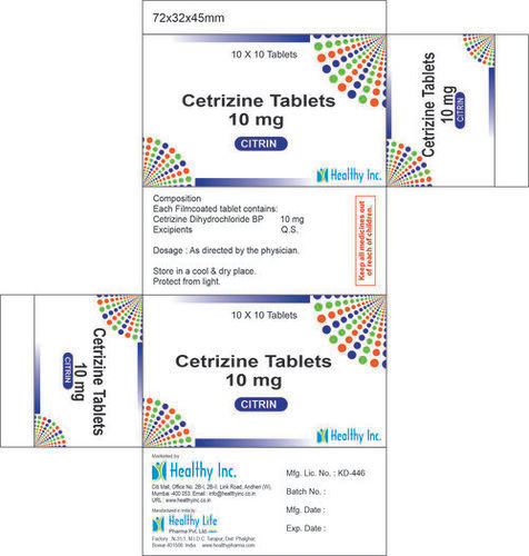 Cetrizine Tablet