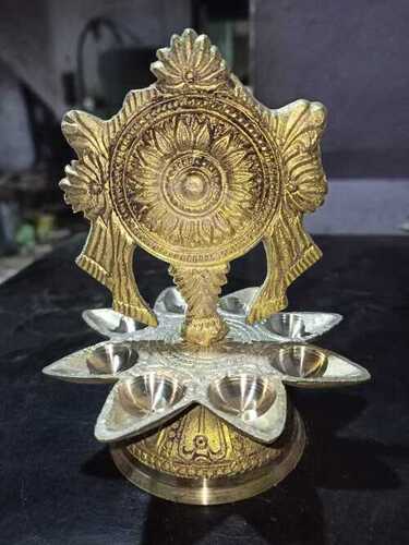 brass diya