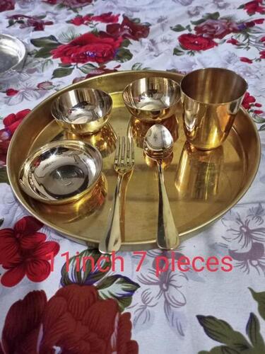 Brass Puja Thali Set, Decorative Puja Thali Set – Ashtok