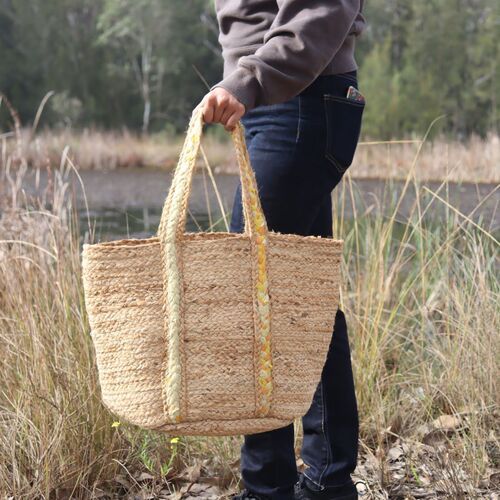 jute tote bag