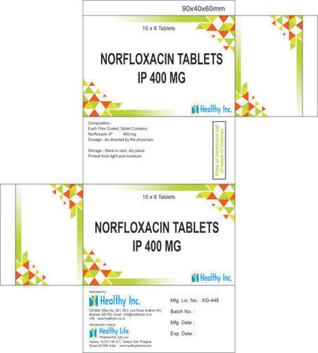 Norfloxacin Tablet 400mg