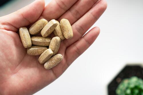 organic medicine tablet