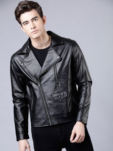 Designer Mens Black Leather Jackets