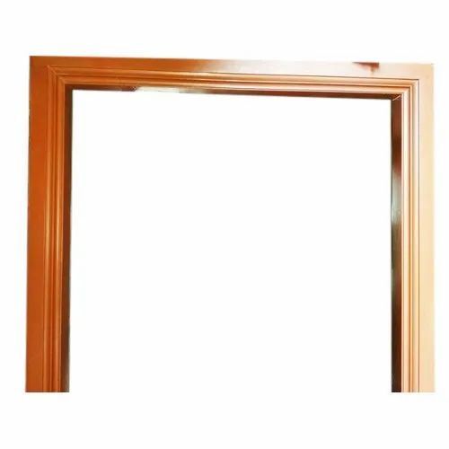 Modern Rectangular Door Frames - Polished Finish, Standard Size | Heavy-Duty, Water-Weather-Termite Resistant, Easy to Install, Clean with Soft Cloth