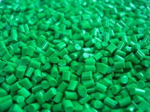 Green Plastic Granules