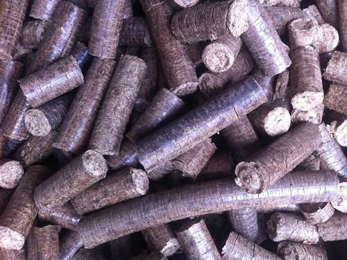 Natural Groundnut Shell Briquettes
