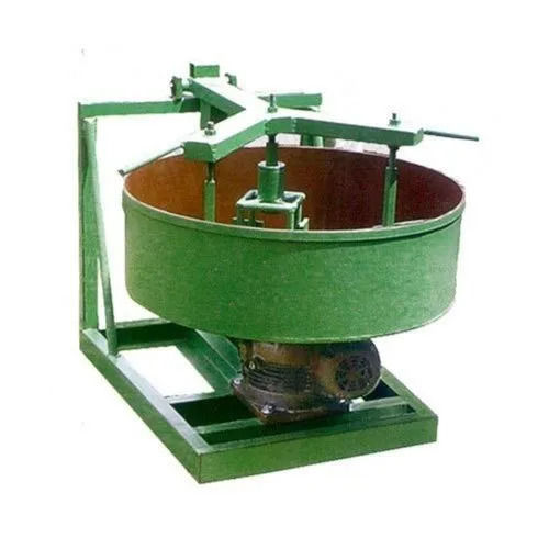 Three Phase Semi-Automaic Paver Block Color Pan Mixer Machine