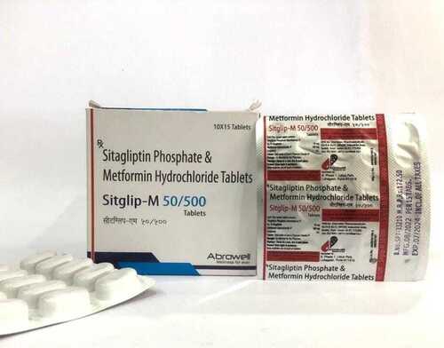 Sitagliptin Phosphate And Metformin Hydrochloride Tablets