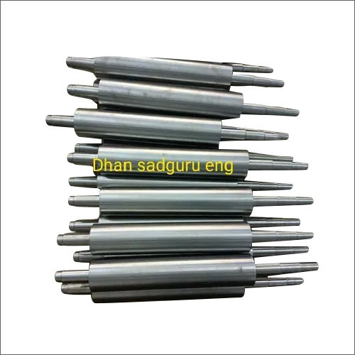 Industrial Hard Chrome Plated Roller - Stainless Steel, Silver | Durable, Wear-Resistant Surface, High Load Capacity, Low Friction Operation, Smooth Rotation