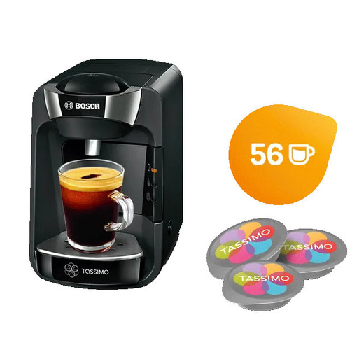 Small Compact Suny Mystical Black Coffee Machine