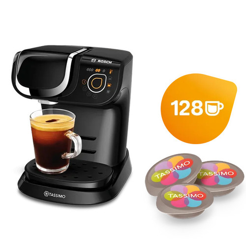 12 Flavors Tassimo My Way Black Coffee Machines