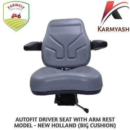 Grey Color Plain Pattern New Holland Tractor Seat at Best Price in Pune ...