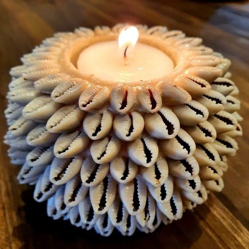 Sea Shell Candle Holder