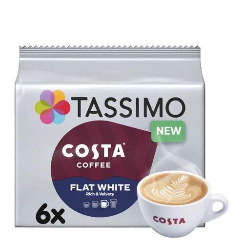 Tassimo Costa Flat White Coffee Capsule