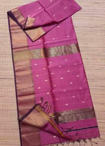 Party Wear Tusser Silk Saree