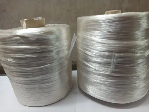 White Raffia Yarn For Textiles Fabrics