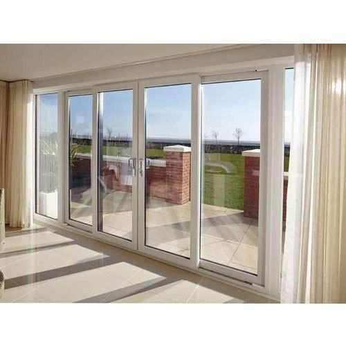 Toughened Glass UPVC Balcony Sliding Door