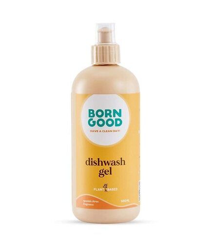 Plant-Based Ingredients Born Good Natural Low Foaming Dishwash Liquid