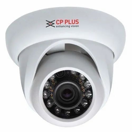 Fibre Body Cp Plus Hd Dome Camera For Home And Office Use