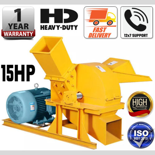 Wood Shaving Branch Stalk Straw Crusher Grinder Hammer Mill Shredder Sawdust Making Machine