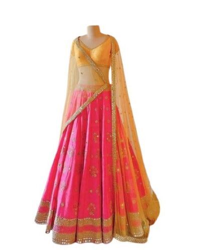 Designer Comfortable To Wear Elegant Design Silk Lehenga