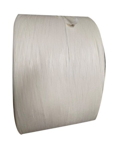 White Polyester Viscose Raffia Yarn For Garments