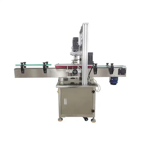 Automatic Monoblock Pneumatic Rotary Perfume Vial Bottle Capping Pressing Machine