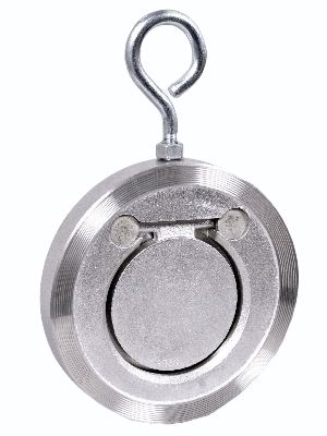 Silver Color Round Shape Stainless Steel Flap Valves